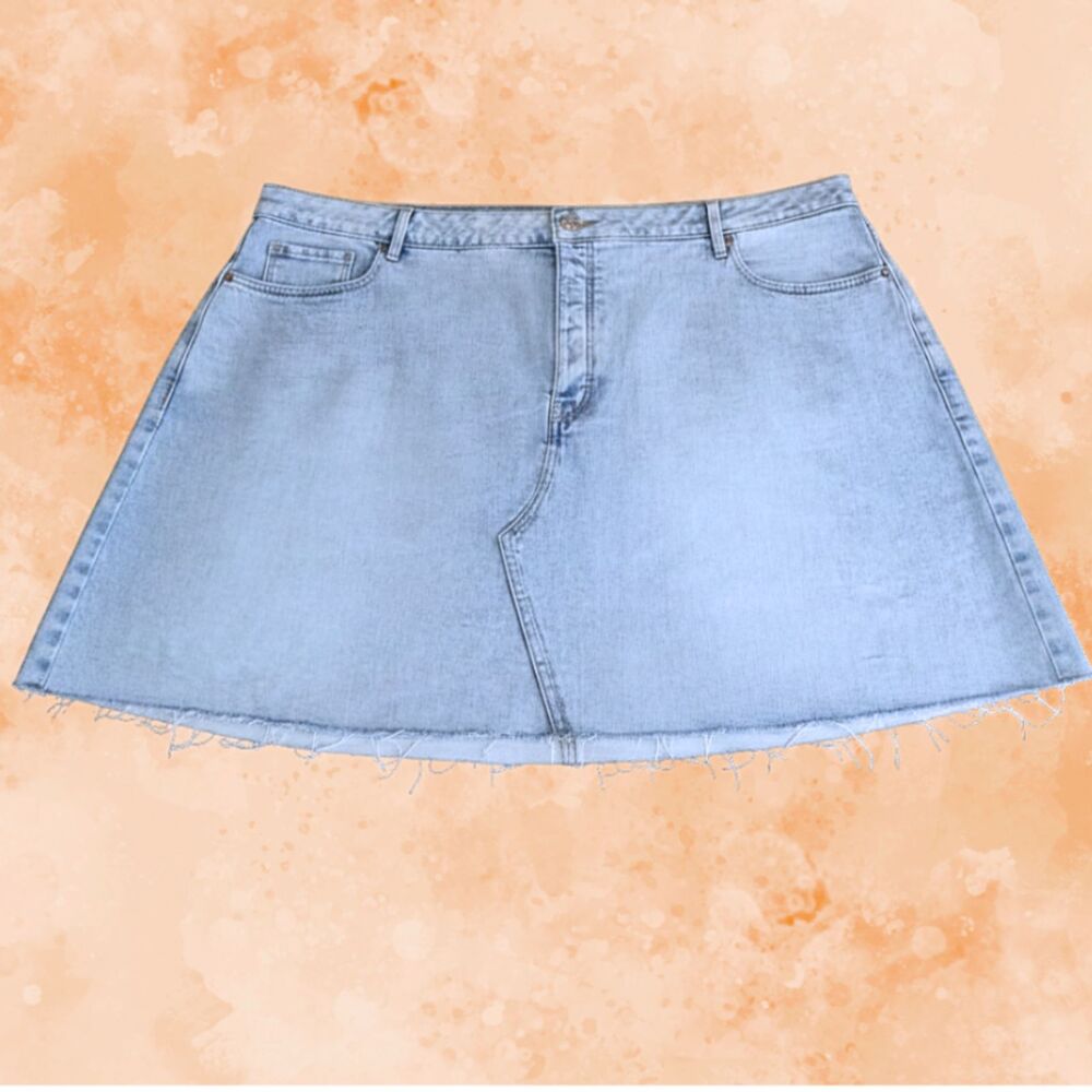 Women's Plus Size Denim Skirt by Old Navy